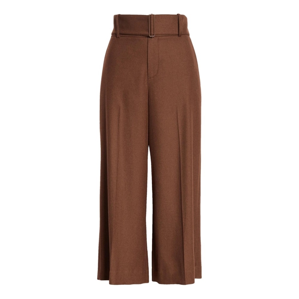 Vince Belted Wide Leg Culotte in Hickory